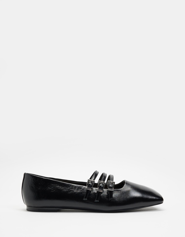 & Other Stories - Mary-Jane Leather Ballet Flats
