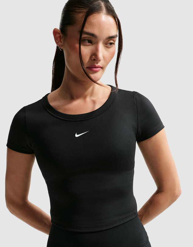 Nike - One Fitted Dri-FIT SS Cropped Top