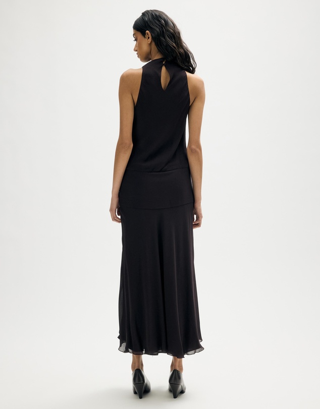 Minima Esenciales - Neve Halter Maxi Dress