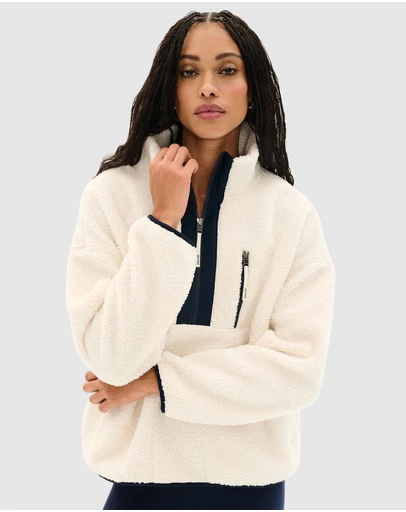 Splits59 - Reese Sherpa Half Zip Pullover