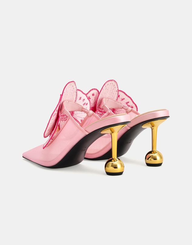 JW PEI - Sofia Orchid Sphere Heel Mules