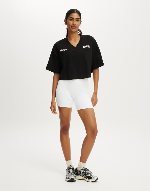 Cotton On Body Active - Cropped Graphic Sporty Tee