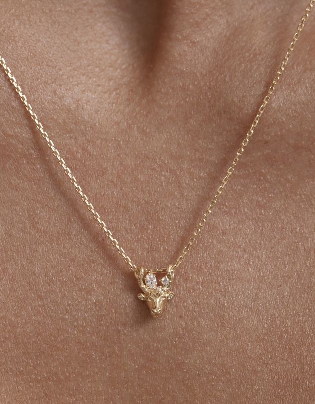 By Charlotte - You Are Magic Zodiac Necklace Taurus