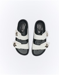 Walnut Melbourne - Monroe Leather Slide