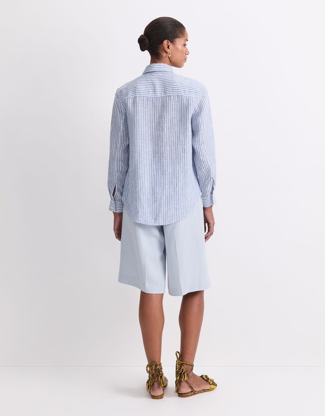 Sportscraft - Dahlia Stripe Linen Shirt