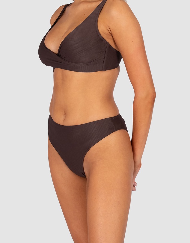Baku Swimwear - Rococco High Waist Cheeky Bikini Bottom