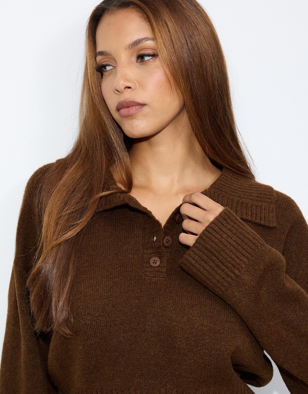 Dazie - Blair Knit Polo