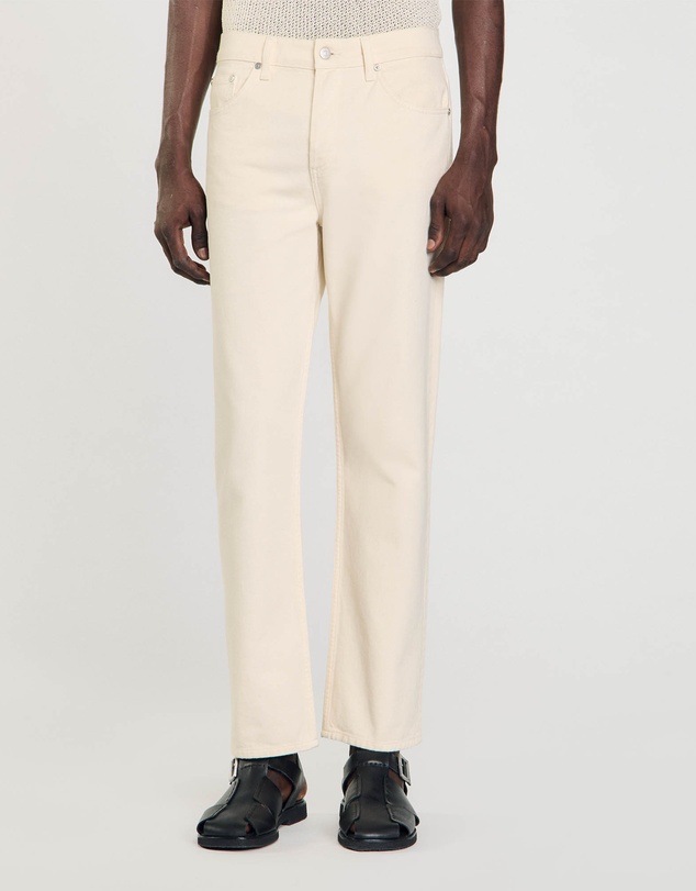 Sandro - Regular Ecru Jeans