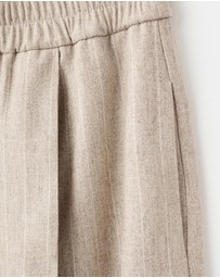 M.N.G - Pinstripe Wool Suit Trousers