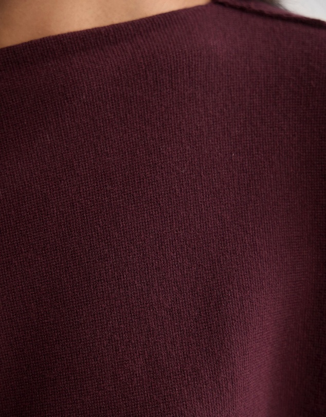Oxford - Laura Knitted Folded Collar Top