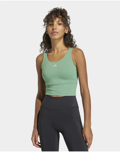 adidas Performance - 3 Stripes Studio All Me Light Support Tank Womens