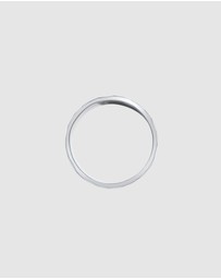 Kuzzoi - ICONIC EXCLUSIVE - Ring Men Band Ring Hammered Chunky Solid in 925 Sterling Silver