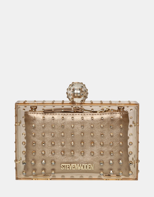 Steve Madden - BTeaser Gold Handbag