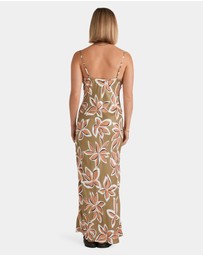 Volcom - Womens Psychonic Slippy Maxi Dress