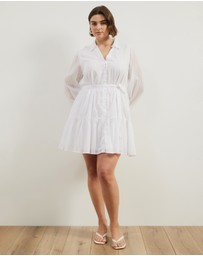 Atmos&Here Curvy - Ruby Tiered Mini Dress