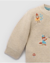 Purebaby - Woodland Jumper -Kids-Babies