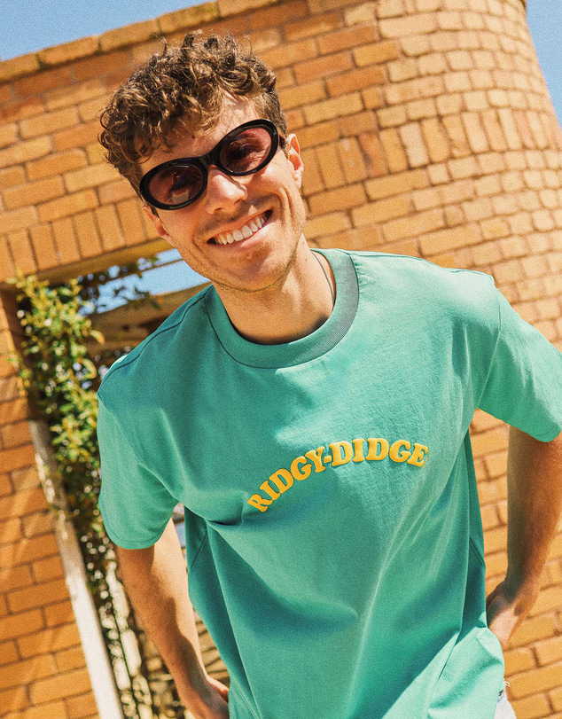 Skwosh - Ridgy Didge Men's Slang Tee in Green