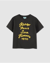 Kenzo Kids - Short Sleeves Tee-Shirt - Kids-Teens