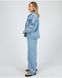 All About Eve - Blair Denim Jacket Light Blue
