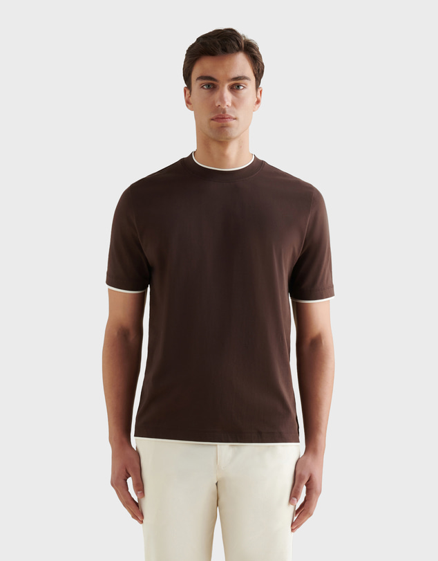 Peckham Rye  - Peckham Rye Mercerised Double Layer SS T-shirt