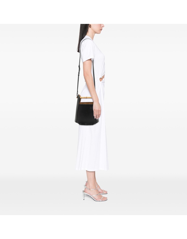 Pre-Loved by Azura Reborn - Pre-Loved Calfskin Bamboo Bucket Bag
