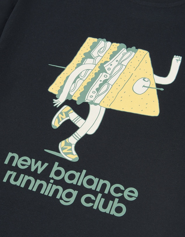 New Balance - Running Club Sandwich Back Graphic Tee