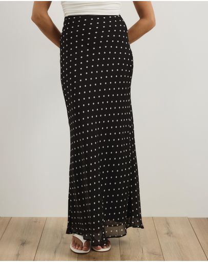 Black And White Polka Dot