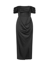 City Chic - Forbidden Love Maxi Dress - Black
