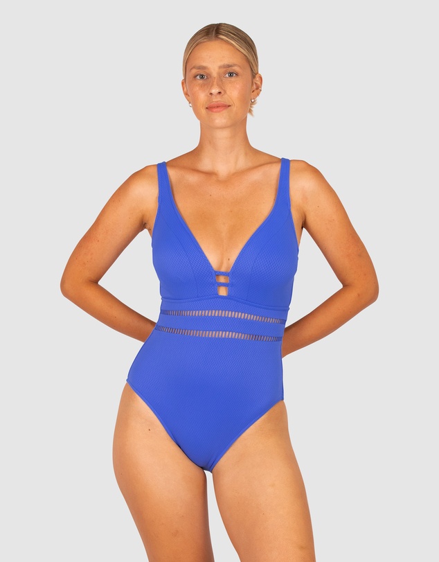 Baku Swimwear - Rococco C/DD Cup Plunge One Piece Swimsuit