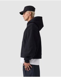 Zanerobe - Box Crop Hood Black