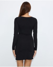 Dazie - Alexis Reversible Buckle Mini Dress