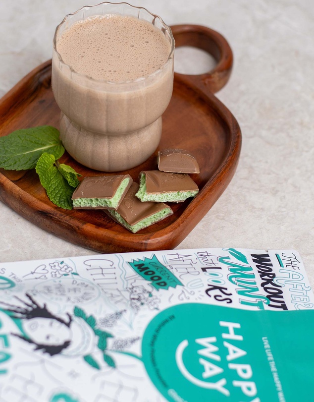 Happy Way - Choc Mint Whey Protein Powder