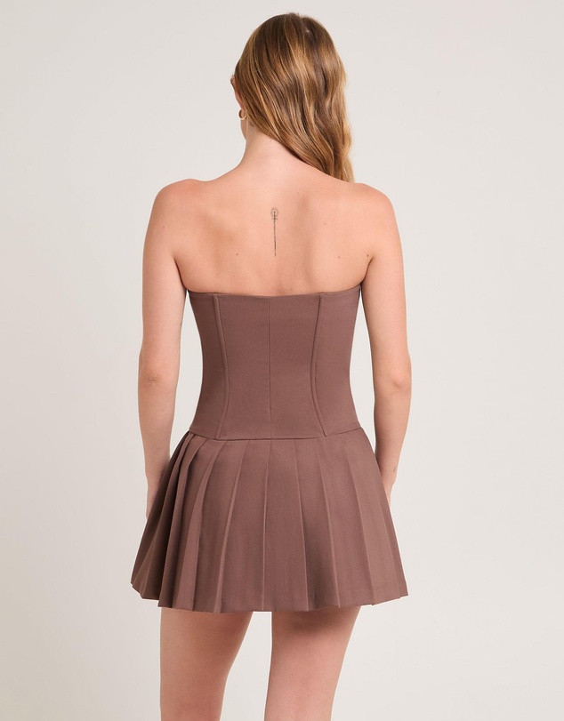 Alice In The Eve - Addison Pleated Mini Dress