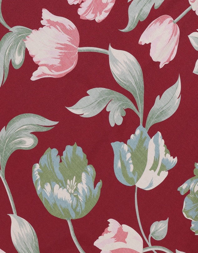 Petal & Pup - Linden Midi Dress - Red Tulip Floral
