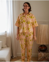 Mosey Me - Margarita Peach Pyjama Set