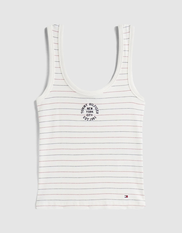 Tommy Hilfiger - Roundall Rib Slim Tank Top