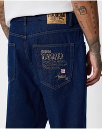 S Double - Emb 5 Pocket Standard Jeans