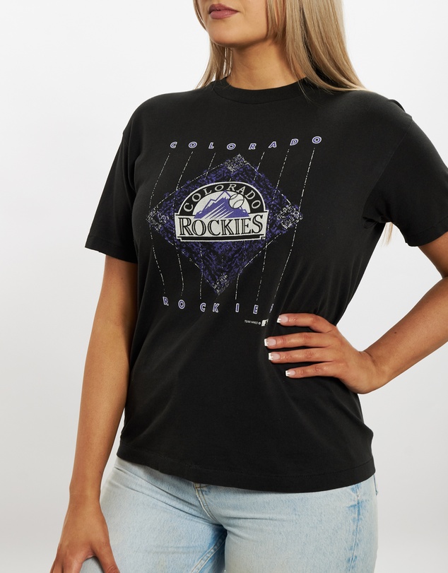 Vintage by The Real Deal - Pre Loved - 1993 MLB Colorado Rockies Tee