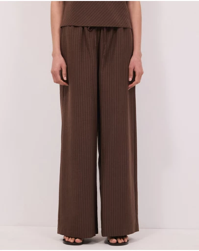 Calli - Andy Pinstripe Wide Leg Pants