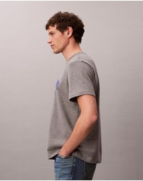 Calvin Klein Jeans - Terry Heritage Logo NYC Graphic Relaxed T-Shirt