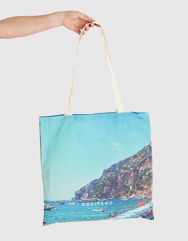 Remy Gerega - Positano Cotton Tote Bag