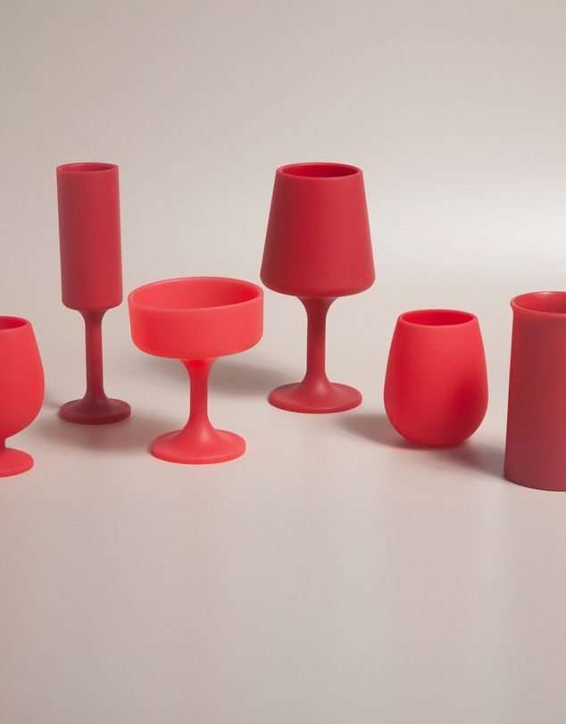 porter green - seff | silicone unbreakable champagne flutes