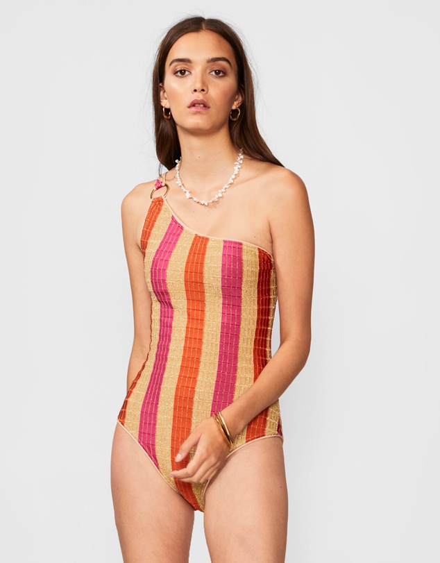 Suboo - Jacquelyn One Shoulder One-Piece