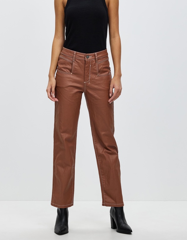DRICOPER DENIM - Betzy Coated Copper Jeans