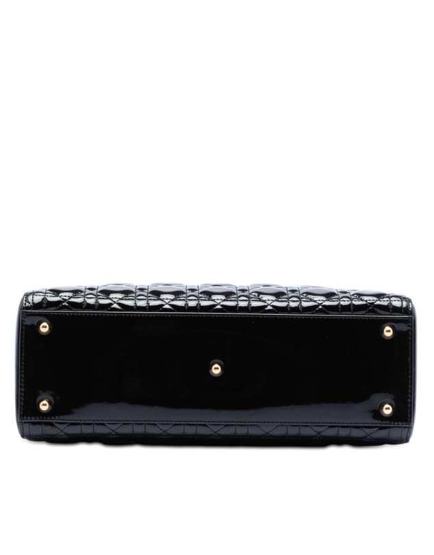 Pre-Loved by Azura Reborn - Pre-Loved Large Patent Cannage Lady Dior
