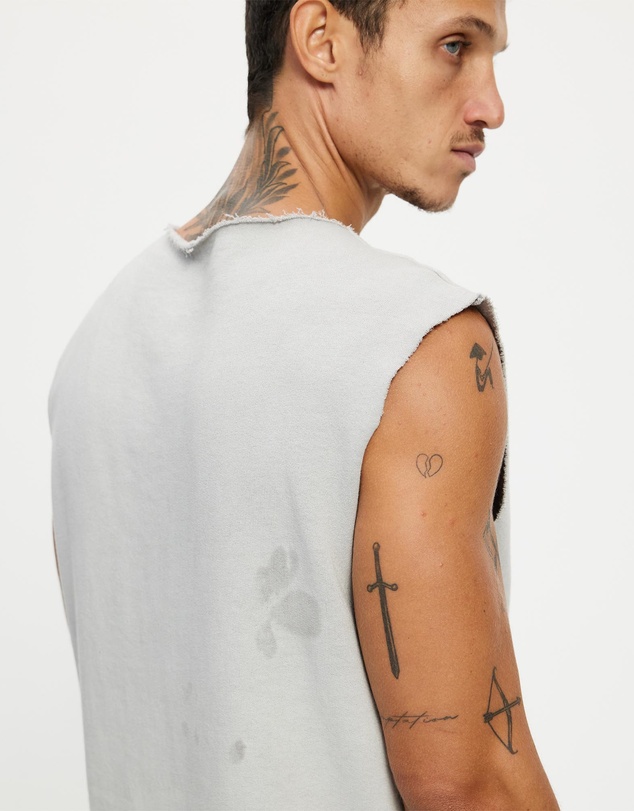 Surrounded By Ghosts - The Indite Fleece Vest Sweatshirt