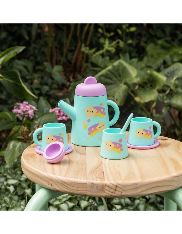 Tiger Tribe - Silicone Tea Set - Starlight Party