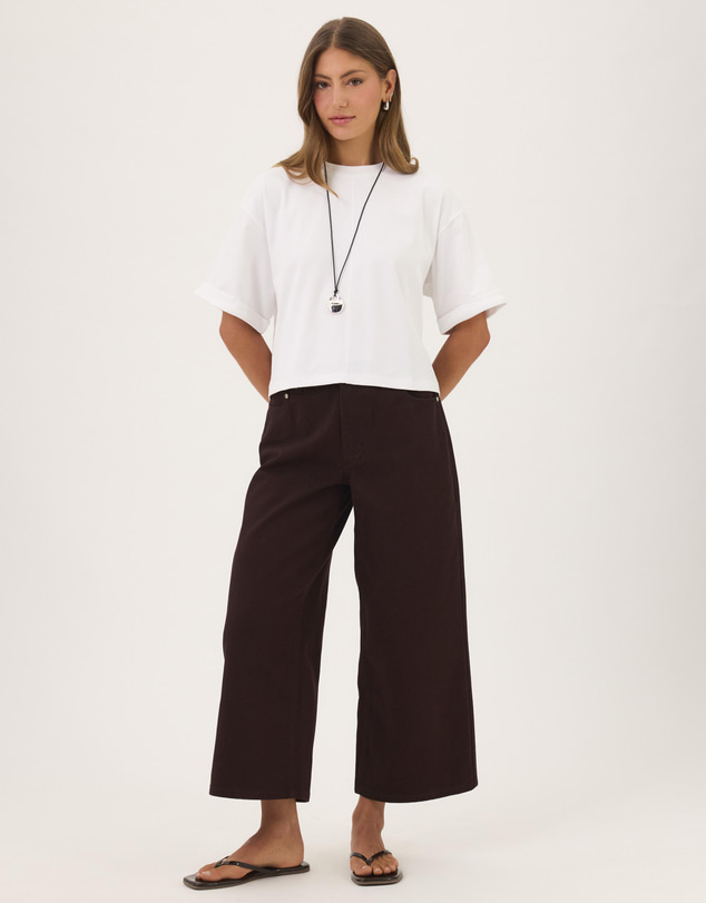 Atmos&Here - Rhea Cotton Boxy T-Shirt