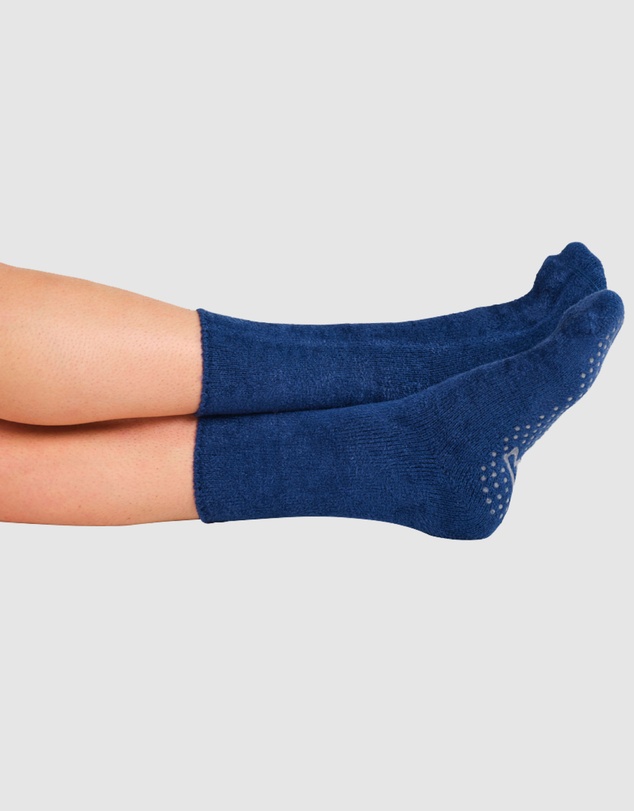 Bamboozld - 3 Pack Fluffy Bamboo Lounge Bed Crew Socks