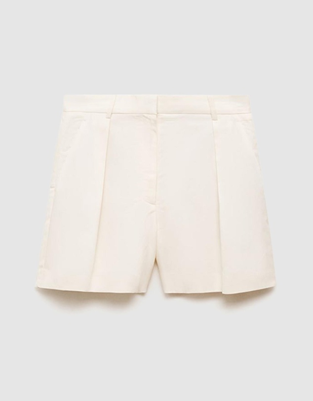 M.N.G - Max Linen-Blend Bermuda Shorts